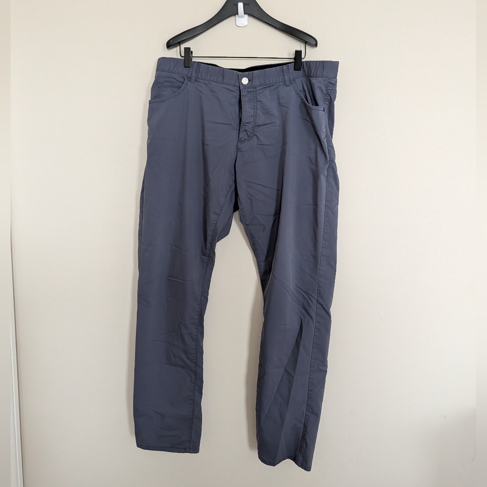 Nike Golf Pants Dry Fit Men's Size 38x34 Navy Blue Lightweight Athleisure